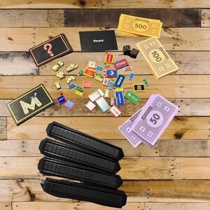 Monopoly‎ Empire Games Pieces Dice Metal Casting Pieces NOT COMPLETE